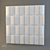 Bamboo Wave 3D Wall Panel 3D model small image 1