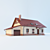 Title: Ready-to-Build Cottage 3D model small image 1