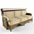 Eastern Style Sofa 3D model small image 1