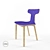 Zen Elegance BAC Chair 3D model small image 1