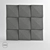 OM Acoustic Panel Soundwave 3D model small image 1