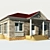 Rustic Servant Cabin 3D model small image 1