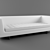 Elegant Alivar Sofa 3D model small image 1