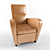 Italian Designer OFELIA Armchair 3D model small image 1