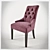 Elegant Otto Stelle Tomas Chair 3D model small image 1
