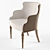 Pozzoli Chair: Compact Elegance 3D model small image 1