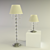 Modern Floor and Table Lamp 3D model small image 1