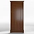 Wooder Kronos K1: Stylish Wooden Door 3D model small image 1