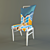 Colorful Chair 3D model small image 1