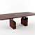 Modern Italian Dining Table: Accademia AT52 3D model small image 1