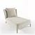 Elegant Maxalto Febo Chaise: Modern Comfort 3D model small image 1