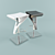 Title: Contemporary Art Barstool 3D model small image 1