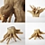 Detailed 8K Textured Stump 3D model small image 1