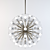 Elegant Heavy-Duty Modern Chandelier 3D model small image 1