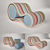 Cozy Armchair with Ottoman 3D model small image 1