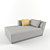 Modern Meridiani Lewis Sofa 3D model small image 1