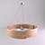Modern Round Lamp 3D model small image 1