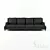 Elegant D'Alliance Sofa: Perfect Blend of Comfort and Style 3D model small image 1