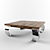  Textured Coffee Table 3D model small image 1