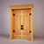 Vintage-inspired 1880s Door 3D model small image 1