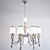 Elegant Pendant Light Fixture 3D model small image 1