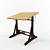 Adjustable Retro Table 3D model small image 1