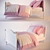 Pink Linen Catalina Bed Trundle 3D model small image 1