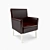 Stockholm Armchair 3D model small image 1