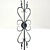 Elegant Wrought Iron Baluster | FBX Included 3D model small image 1