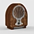 Art-Deco Vintage Radio 3D model small image 1