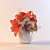 Elegant Amaryllis Bouquet 3D model small image 1