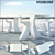 Vondom Wing: Stylish Outdoor Elegance 3D model small image 1