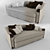 Cozy Comfort Sofa 3D model small image 1