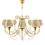 Elegant Chandelier with 10 Lights 3D model small image 1