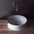  Sleek YoYo Wash Basin 3D model small image 1