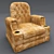 Ultimate Movie Lounge Chair 3D model small image 1