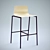 Modern Bar Stool Set 3D model small image 1