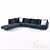 Modern Nest Sofa - Sleek Design 3D model small image 1