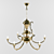 Luminous Elegance: Luce Caratti 1034/6 3D model small image 1