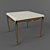 Elegant Cappellini Side Table 3D model small image 1