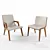 Modern Maxalto Acanto Chair: Elegant and Comfortable 3D model small image 1