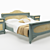 Classic Style Bed: Castellani Mila 3D model small image 1