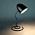 Spiral Base Table Lamp 3D model small image 1