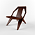 Elegant Medici Chair: Herman Miller 3D model small image 1