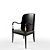 Elegant Champs De Mars Armchair 3D model small image 1