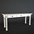 Sleek Modern Table - 650mm x 1800mm 3D model small image 1