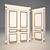 Title: Elegant Entryway Door 3D model small image 1