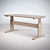 Adjustable Height Table 3D model small image 1