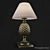 Classic Pineapple Table Lamp 3D model small image 1
