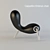 Minimalist Embryo Chair 3D model small image 1